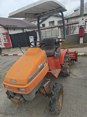 kubota 4x4 cu freza si plug stare foarte bună  - imagine 3