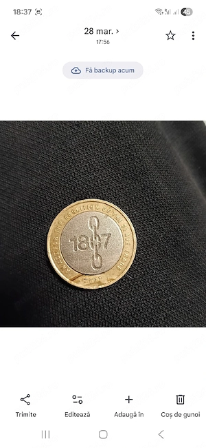  Moneda 2 Lire (1807)colectie