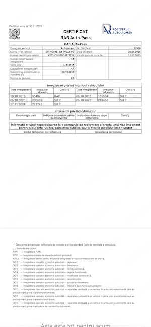 Vând Citroen C4 Picasso diesel1,6 euro 5 an 2013,6viteze  - imagine 4