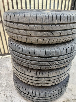 Vand set jante cu cauciucuri de vară R14! - imagine 2