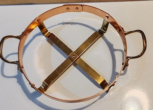 Set oale-tigăi-vase din inox cu baza din cupru - imagine 4