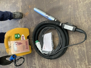 Vand vibrator beton Sirte SK1M VS 600 nou Import Italia - imagine 5