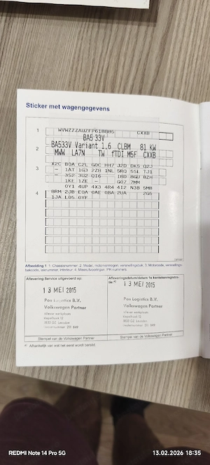 VW Golf 7 Variant Comfortline 2015 | 1.6 TDI 110CP | 177.000 km REALI | Istoric VW Olanda - imagine 10