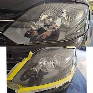 Reconditionare faruri, polimerizare faruri - imagine 2