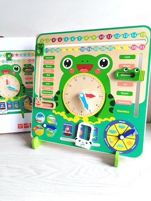 Calendar ceas multifuncțional în romana 