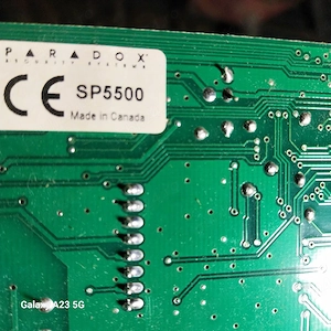 placă electronica sist alarmă