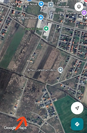 Proprietar, Vând teren 624 mp Moșnița Nouă, lângă FunShop Park