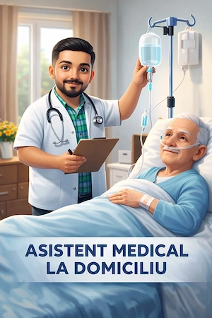 Asistent medical la domiciliu!