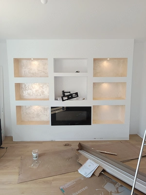 Tencuieli mecanizate pe baza de nisip, glet, interior la cheie - imagine 3