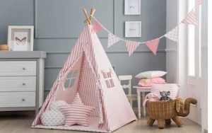 Cort teepee de joaca pentru copii