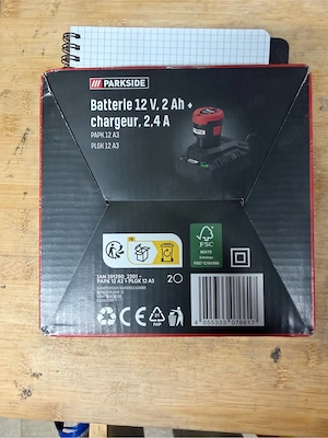 Acumulator si incarcator Parkside