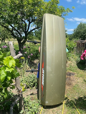 Vând cutie portbagaj pentru acoperiș auto  - imagine 3