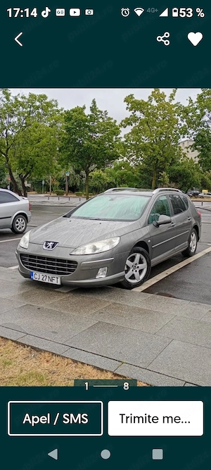 Vând pejout 407sw - imagine 2