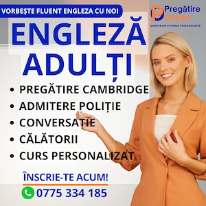 Meditatii la limba engleza pentru certificari Cambridge si pentru adulti - imagine 2