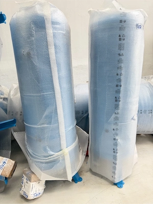 Rezervor / recipient vertical 500 litri 11 bar vopsit pt aer comprimat - imagine 3