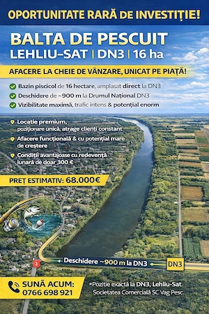 Balta Pescuit Lehliu-Sat 1