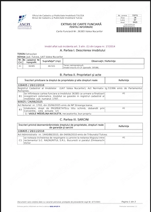 Proprietar, vând 4 hectare în Iazurile, delta Tulcea - imagine 2