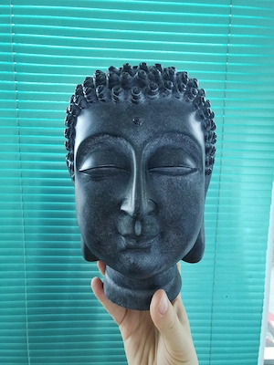 Ghiveci Buddha Head pentru plante