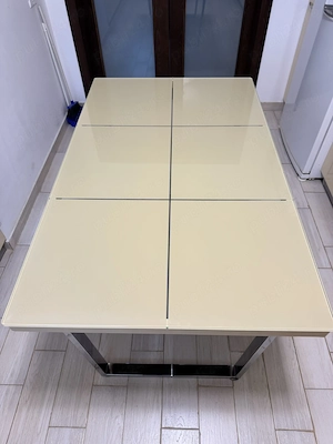 Vanzare masa sticla bucatarie colectie MOBEXPERT