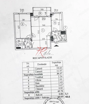 Vanzare apartament 2 camere Romana - imagine 4