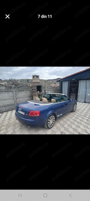 Vand Audi a4 b6 cabrio 1.8 t  - imagine 3
