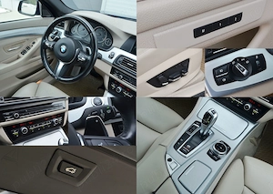 BMW Seria5 Break F11 Pachet M 2.0d Xdrive 218cp BiTurbo Automat Full Piele Electric Distrib. NOUA E5 - imagine 9