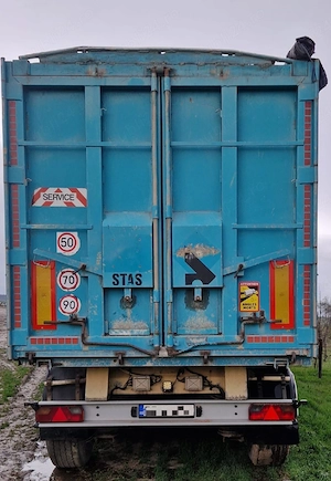 Semiremorca Stas basculabila Bena cereale - imagine 3