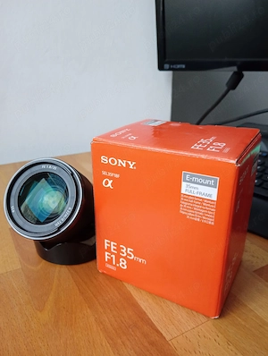 Sony 35mm f 1.8 (SEL35F18F)   obiectiv premium, versatil și luminos