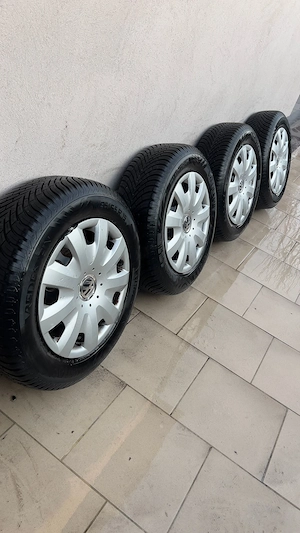 Jante tabla cu anvelope iarna 5 x112 x 15 - imagine 6