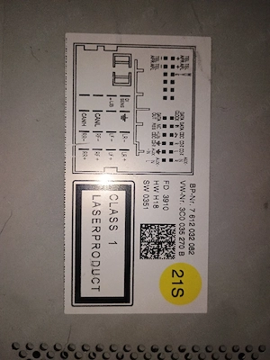 Casetofon Volzvagan Tiguan  - imagine 3