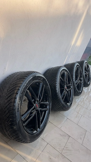 Jante aliaj cu anvelope iarna 5x108 x20 - imagine 5