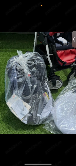 Vând căruț 3 în 1 krausman. Landoul și scoică sunt noi (nefolosite). Stare foarte bună 