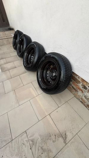 Jante tabla cu anvelope iarna 5 x112 x 15 - imagine 4