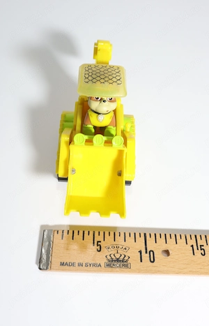 Excavator Rubble PAW Patrol - Vehicul și Figurină Originală Spin Master - imagine 5