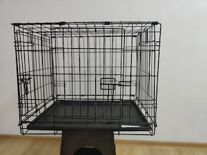 Cusca  pentru transport animale pliabila din - imagine 4