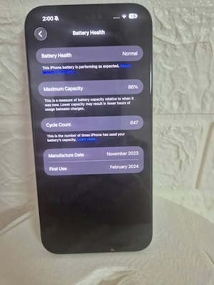 Vând IPhone 15 Pro max