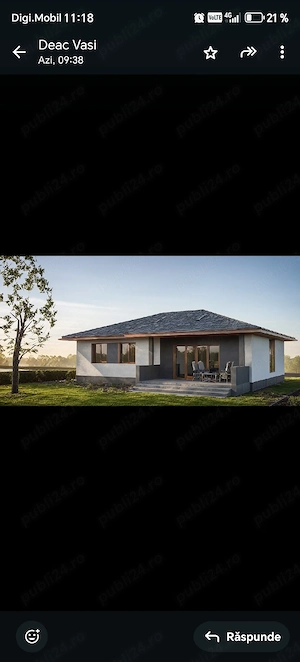 Casă individuală la cheie, teren 525mp - imagine 4