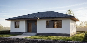 Casă individuală la cheie, teren 525mp