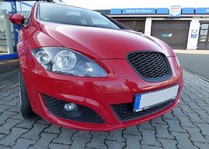 Grila tuning fara emblema fagure Seat Leon 1P Altea 5P (2009 - 2015) NOU - imagine 5