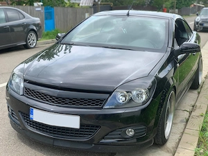 Grila tuning fara emblema Opel Astra H GTC TwinTop cabrio fagure NOU - imagine 6