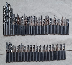 Burghie  profesionale pt. metal Walter Titex Extreme din carbura  si burghie Ruko lot mare 