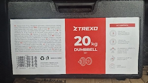 Set gantere metalice 20kg