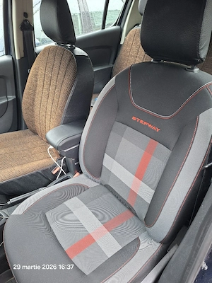 Vand Sandero Stepway tce 09 tehnoroad full cu clima automata,editie limitata 90cp huse banchete! - imagine 8