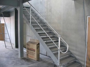 Costrucții scari zincate 