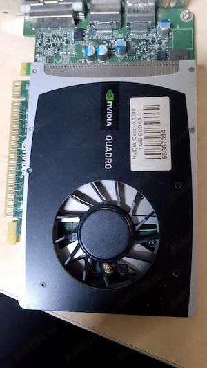 Placă video NVIDIA Quadro 2000   1GB GDDR5 70 lei