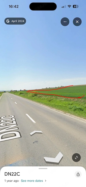 Vand teren cu deschidere 80ml la DN22C, Satu Nou Medgidia - imagine 4