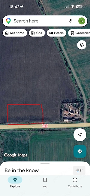 Vand teren cu deschidere 80ml la DN22C, Satu Nou Medgidia