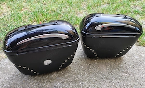 Cutii laterale motocicletă hardcase, cheie, cu sigla ta gravată cadou - imagine 2