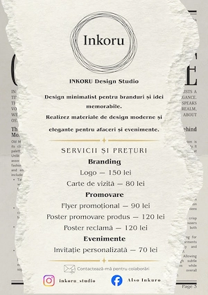 Cauți un design care să scoată în evidență brandul tău?