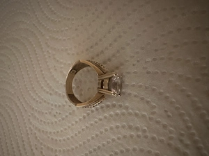 Inel din aur de 14 k - imagine 2